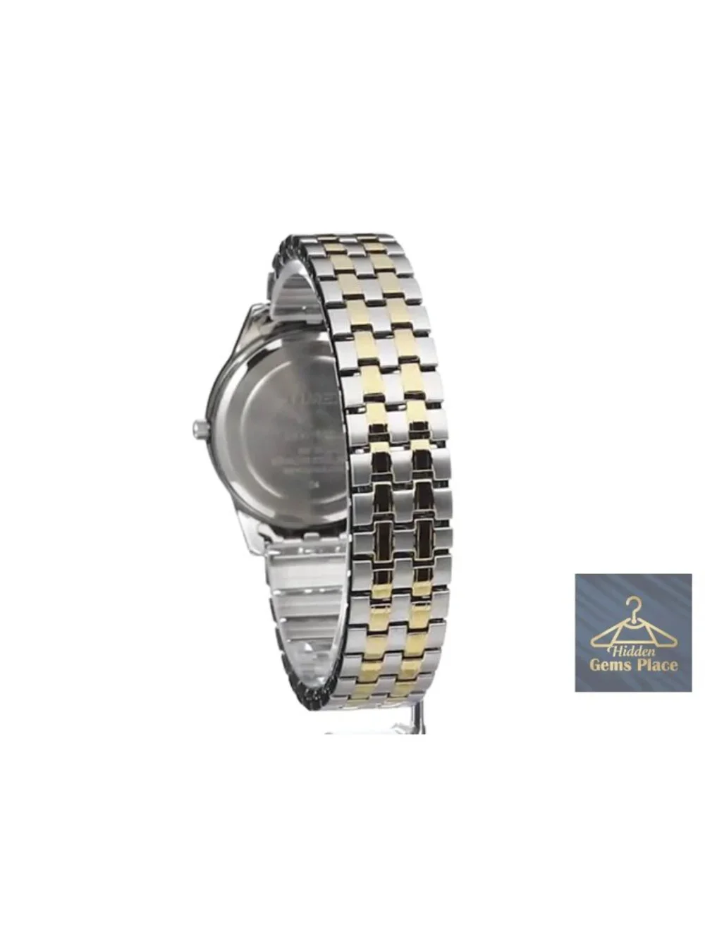 Timex Men's Charles Street Watch Stainless Steel Expansion Band Indiglo 35mm